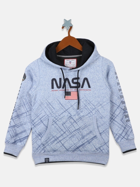 

Monte Carlo Boys Blue Printed Sweatshirt