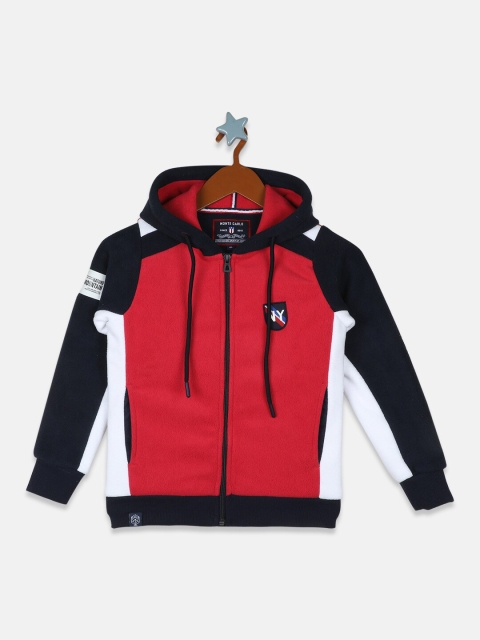 

Monte Carlo Boys Black Colourblocked Hooded Sweatshirt