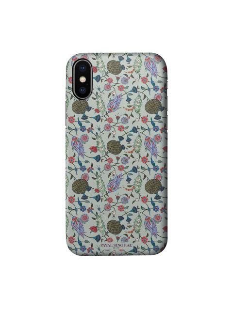 

CelfieDesign White & Blue Payal Singhal Turkish Iznik iPhone XS Slim Back Case