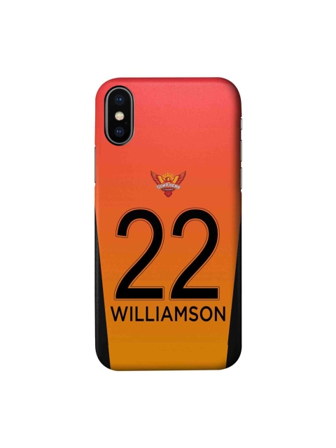 

CelfieDesign Orange & Black Sunrisers Hyderabad Gear Up iPhone Xs Slim Back Case