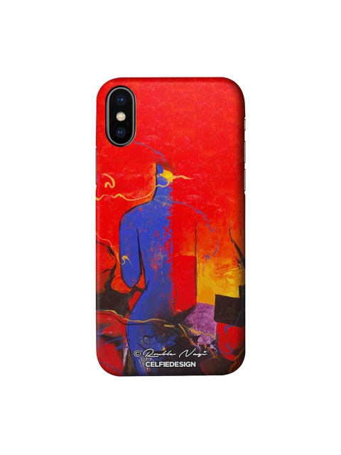 

CelfieDesign Red & Blue Building a Mystery iPhone Xs Slim Back Case