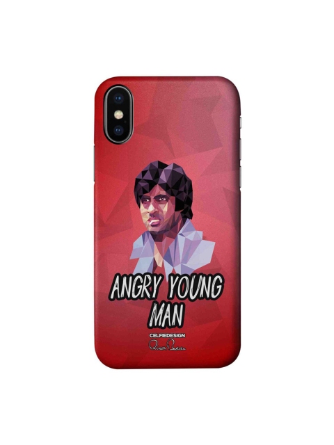 

CelfieDesign Red & White AB Angry young man iPhone Xs Slim Back Case