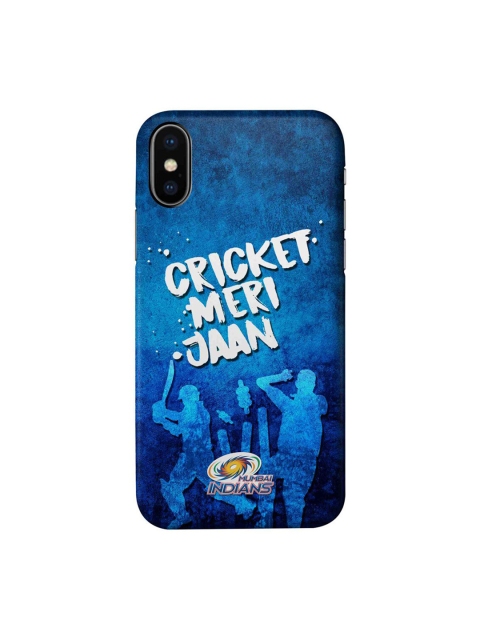 

CelfieDesign Blue & White MI Paltan iPhone Xs Slim Back Case