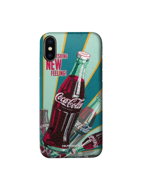 

CelfieDesign Blue & Green New Feeling iPhone Xs Slim Back Case