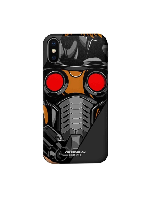 

CelfieDesign Red & Grey Legendary Star Lord iPhone Xs Slim Back Case