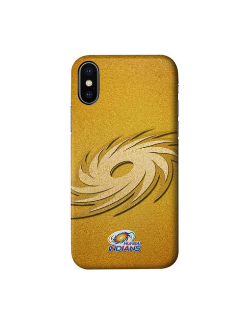 

CelfieDesign Yellow & Beige Mumbai Indians Victorious iPhone Xs Slim Back Case