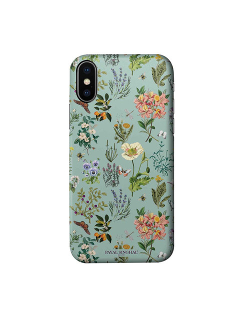 

CelfieDesign Green & Yellow Payal Singhal Titli iPhone Xs Slim Back Case