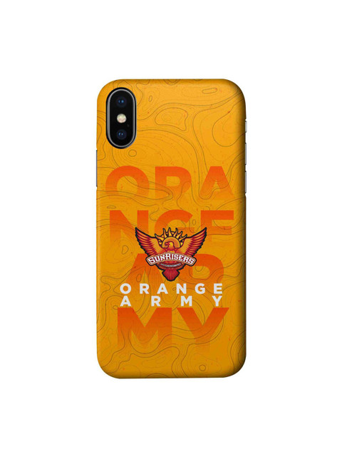

CelfieDesign Yellow & Orange SRH Orange Army iPhone Xs Slim Back Case