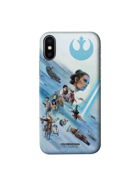 

CelfieDesign Blue Star Wars Resistance Reborn iphone XS Slim Back Case