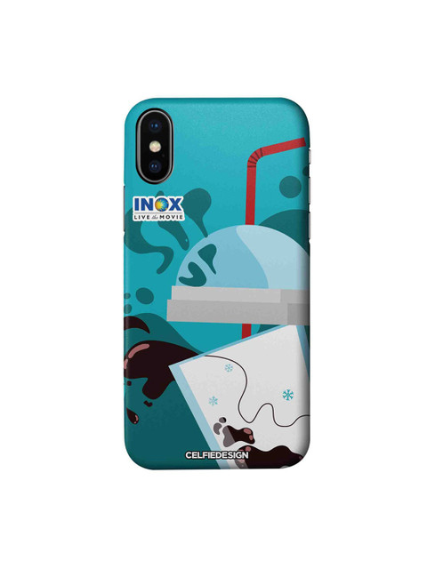 

CelfieDesign Blue & Red Inox Sipup Printed iPhone Xs Slim Back Case