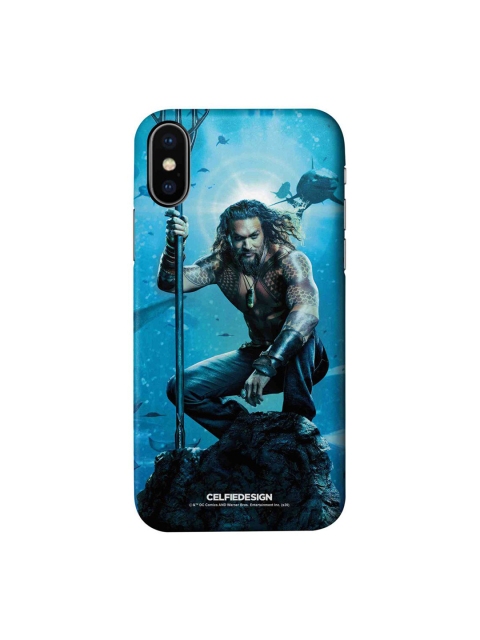 

CelfieDesign Blue & White Under the Aqua iPhone Xs Slim Back Case