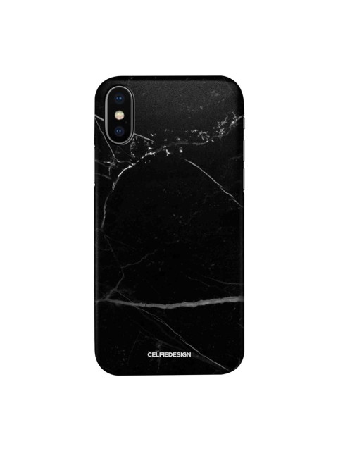 

CelfieDesign Black & White Marble Noir Belge Printed iPhone Xs Slim Back Case