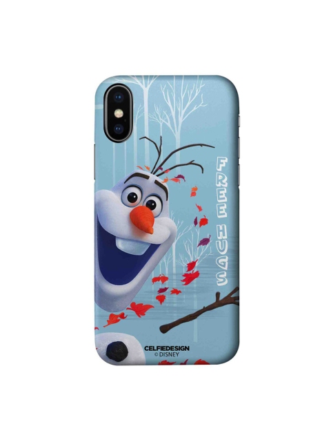 

CelfieDesign Blue & White Free Hugs Printed iPhone Xs Slim Back Case