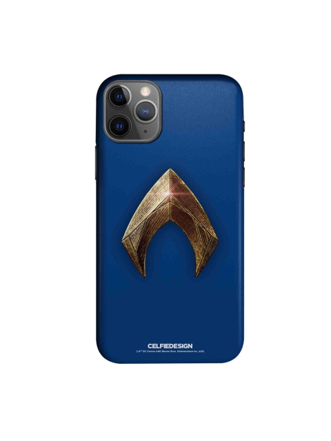 

CelfieDesign Blue & Gold Logo Aquaman iPhone 11 Pro Slim Back Case