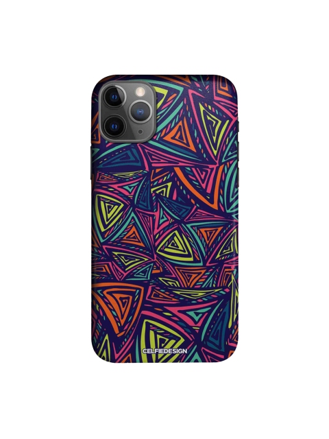 

CelfieDesign Multi-coloured Neon Angles iPhone 11 pro Slim Back Case