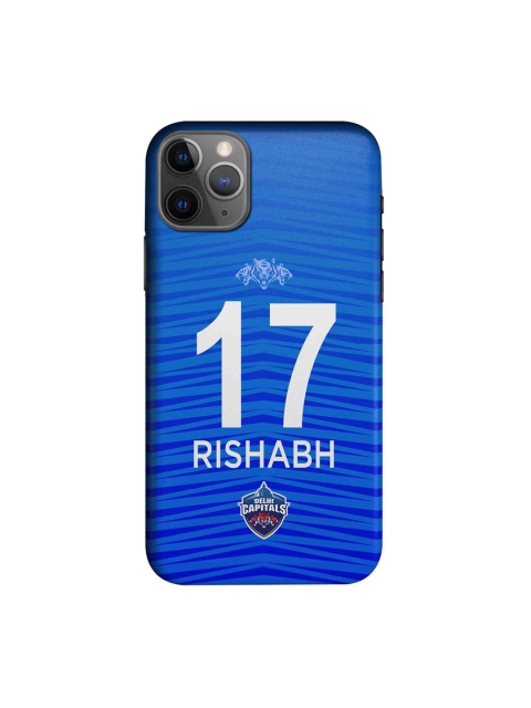 

CelfieDesign Blue & White Delhi Capitals Gear Up iPhone 11 Pro Slim Back Case