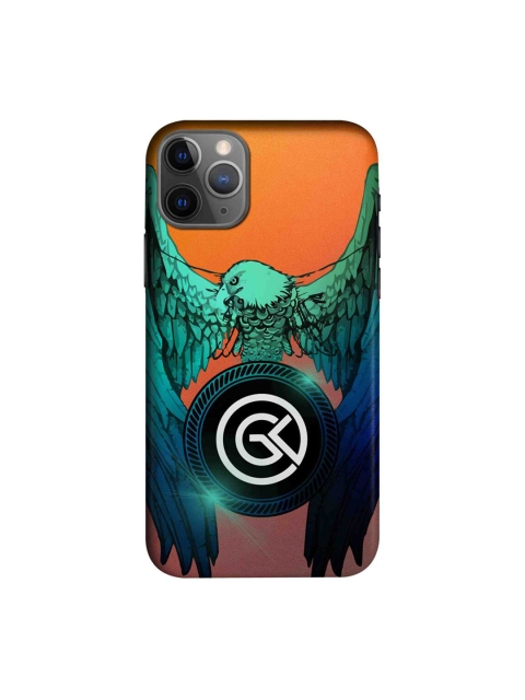 

CelfieDesign Orange & Green Eagle Fierce Printed iPhone 11 Pro Slim Back Case