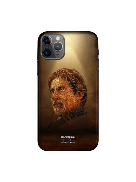 

CelfieDesign Beige & Brown AB The All Star Printed iPhone 11 Pro Slim Back Case