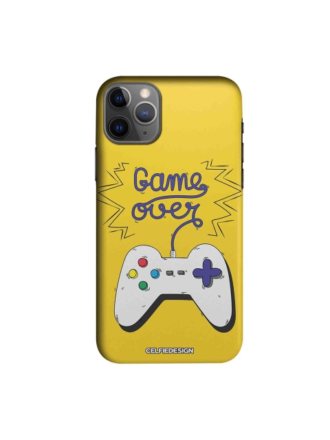 

CelfieDesign Yellow & Purple Game Over Printed iPhone 11 Pro Slim Back Case