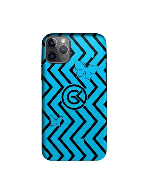 

CelfieDesign Blue & Black Bolt iPhone 11 Pro Slim Back Case