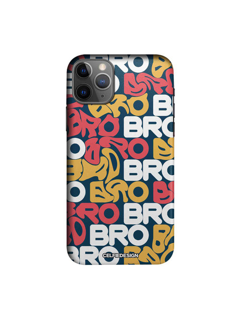

CelfieDesign Blue & Yellow Bro Printed iPhone 11 Pro Slim Back Case