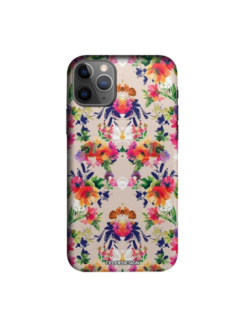 

CelfieDesign Multi-Coloured Floral Symmetry iPhone 11 Pro Slim Back Case