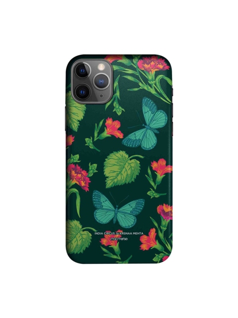 

CelfieDesign Green & Pink Butterfly effect iPhone 11 Pro Slim Back Case