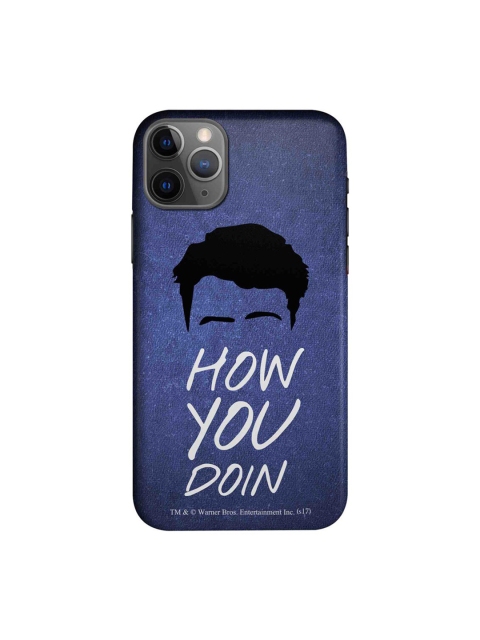 

CelfieDesign Blue & White Friends How You Doin iPhone 11 Pro Slim Back Case