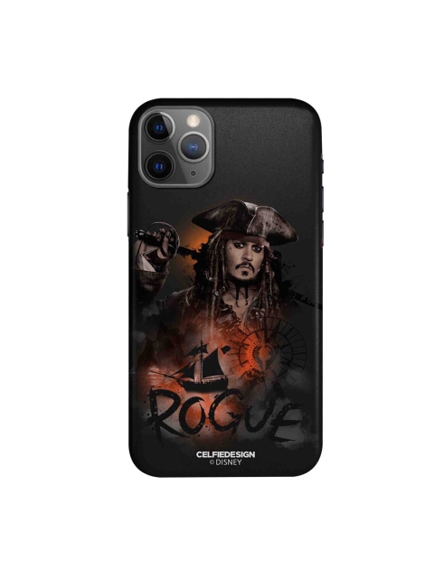 

CelfieDesign Black Captain Jack Sparrow iPhone 11 Pro Slim Back Case