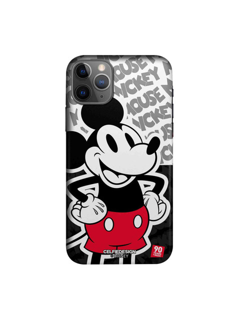 

CelfieDesign Black & Red Mickey Strike a Pose iphone 11 Pro Slim Back Case