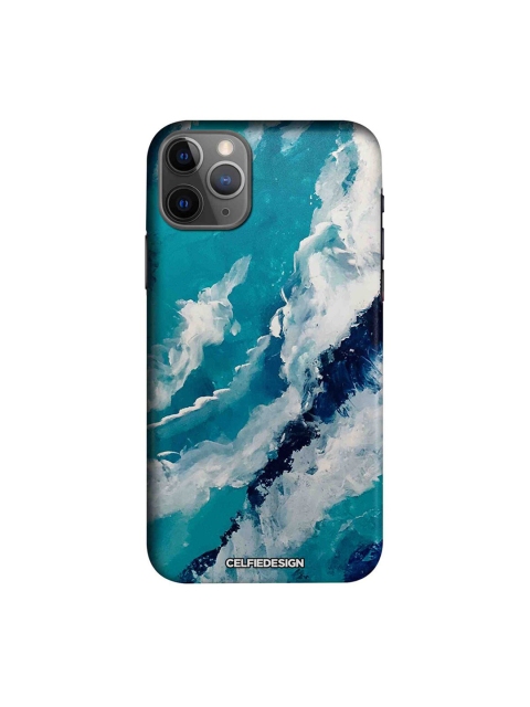 

CelfieDesign Blue & White Frothy Waves iPhone 11 Pro Slim Back Case