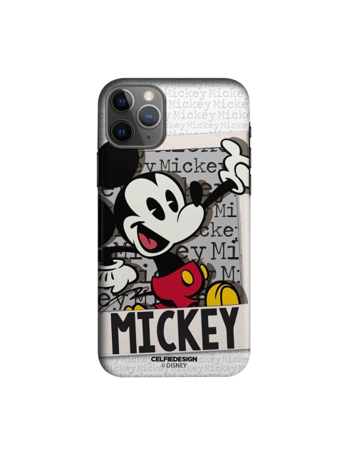 

CelfieDesign Black & White Mickey Mouse Printed iPhone 11 Pro Slim Back Case
