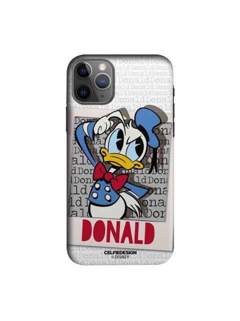

CelfieDesign White & Blue Donald Printed iPhone 11 Pro Slim Back Case