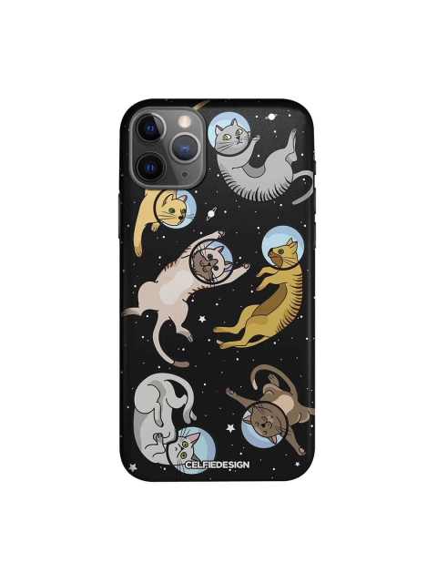 

CelfieDesign Black & Grey Cat In Space iPhone 11 Pro Slim Back Case