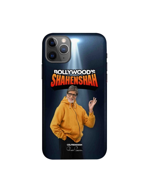 

CelfieDesign Black & Yellow Bollywoods Shahenshah Printed iPhone 11 Pro Slim Back Case