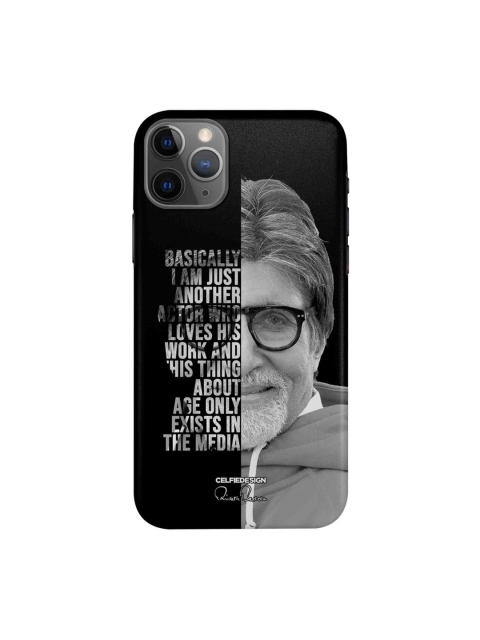 

CelfieDesign Black & White AB Wise Words iPhone 11 Pro Slim Back Case