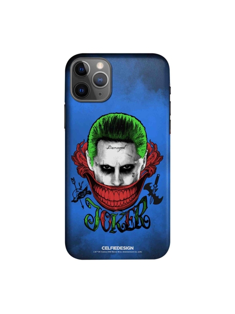 

CelfieDesign Blue & Green Damaged Joker Printed iPhone 11 Pro Back Case