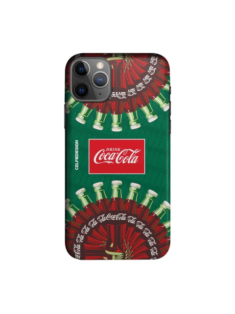 

CelfieDesign Green & Maroon Drink Coke Quirky Printed iPhone 11 Pro Slim Back Case