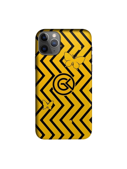 

CelfieDesign Multicolour Bolt I Phone 11 Pro Slim Back Case, Yellow