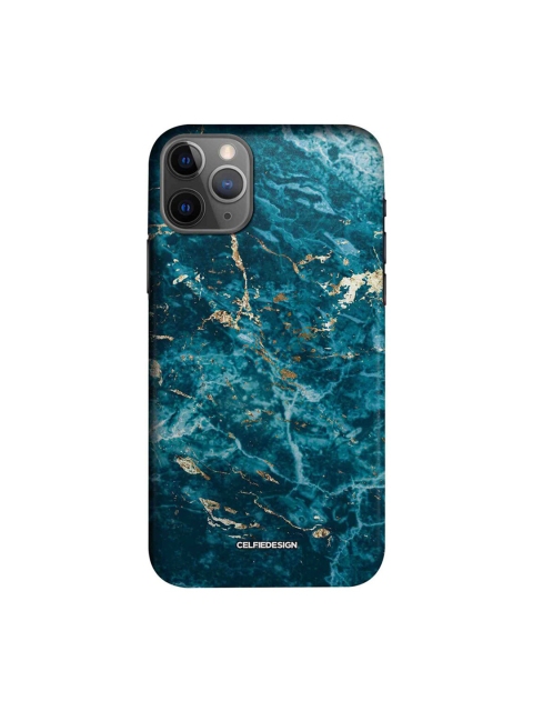 

CelfieDesign Blue & Gold Marble iPhone 11 Pro Slim Back Case