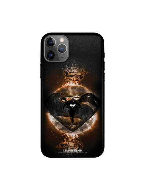 

CelfieDesign Black & Brown Printed Plastic iPhone 11 Pro Slim Back Case