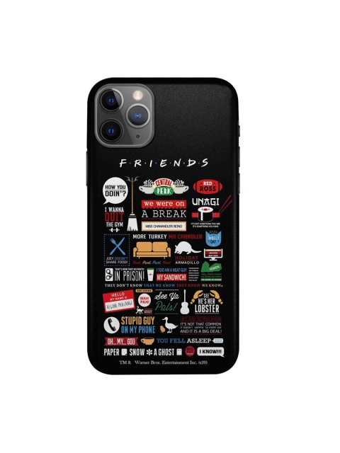 

CelfieDesign Multi-Coloured Friends Infographic iPhone 11 Pro Back Case