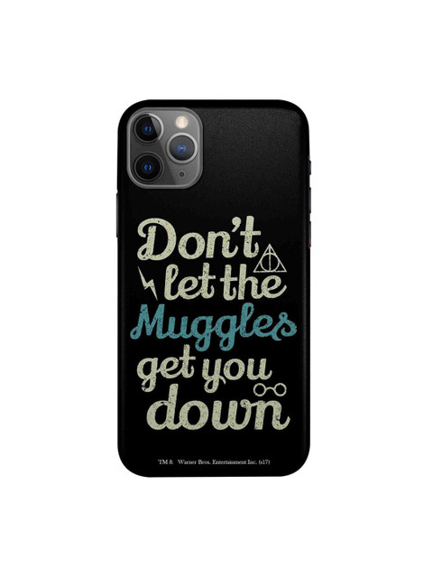 

CelfieDesign Black & Mint Green Muggle Theory Typography iPhone 11 Pro Slim Back Case
