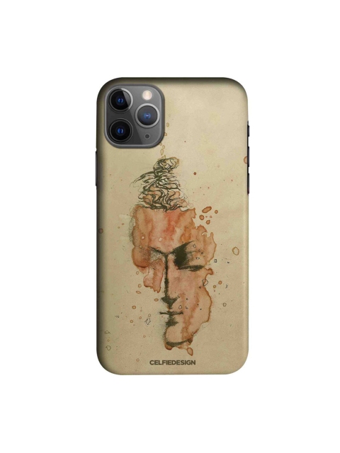 

CelfieDesign Brown & Green Buddha Droplets Printed iPhone 11 pro Back Case