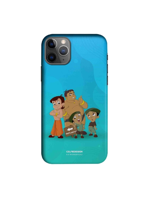 

CelfieDesign Blue Chota Bheem Gang Printed iPhone 11 Pro Slim Back Case
