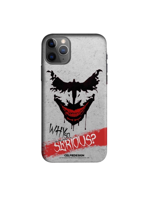 

CelfieDesign Grey & Black Seriously Crazy Plastic iPhone 11 Pro Slim Back Case
