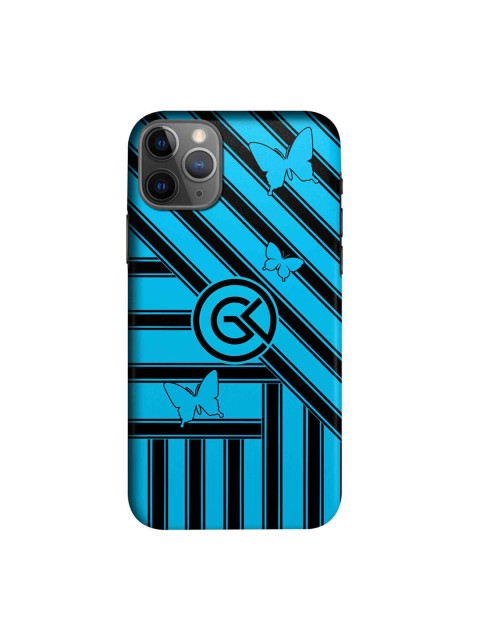 

CelfieDesign Black & Blue Printed The Cycle Blue iPhone 11 Pro Slim Back Case