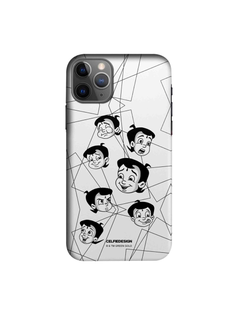 

CelfieDesign White & Black Moods Of Bheem iPhone 11 Pro Slim Back Case