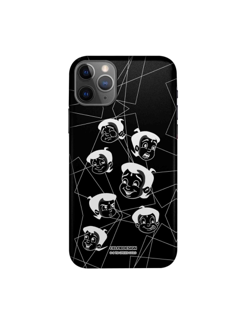 

CelfieDesign Black & White Moods Of Bheem Printed iPhone 11 Pro Slim Back Case