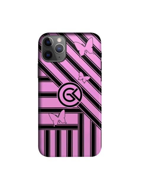 

CelfieDesign Purple & Black The Cycle Pink iPhone 11 pro Back Case